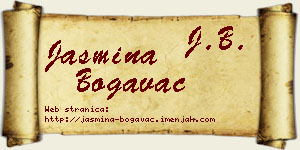Jasmina Bogavac vizit kartica